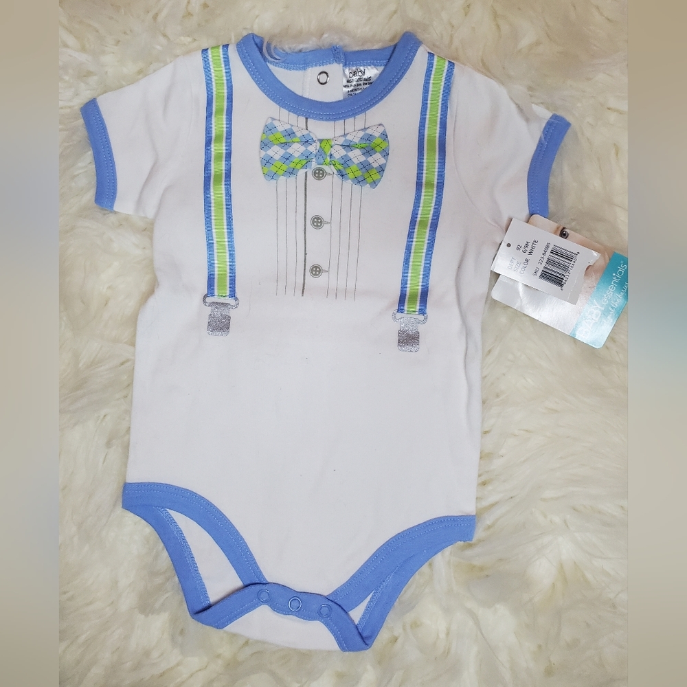Boys onsie with bow